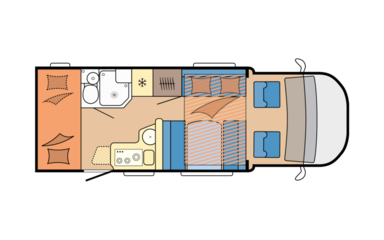 Vogelperspektive: ONTOUR T 700 KMH