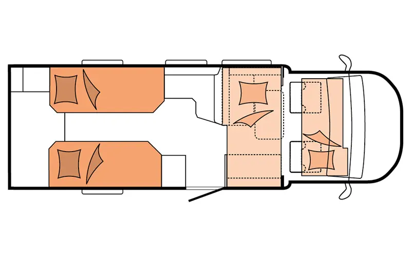 Maxia T 740 WE Grundriss