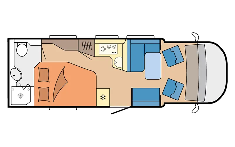 Maxia T 740 WF Grundriss