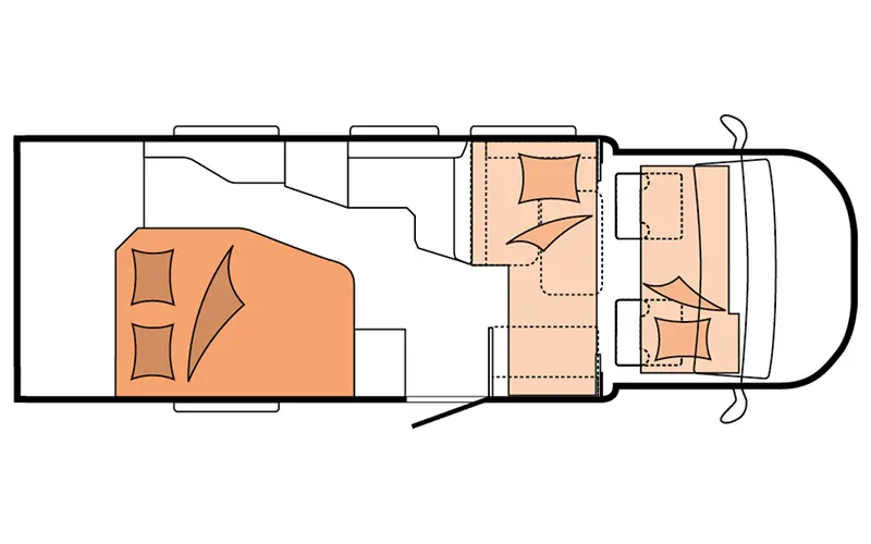 Maxia T 740 WF Grundriss