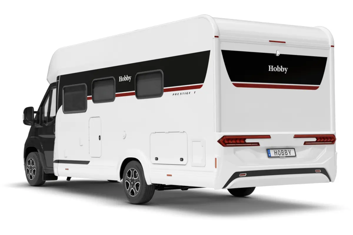 Prestige T 740 WE von hinten 