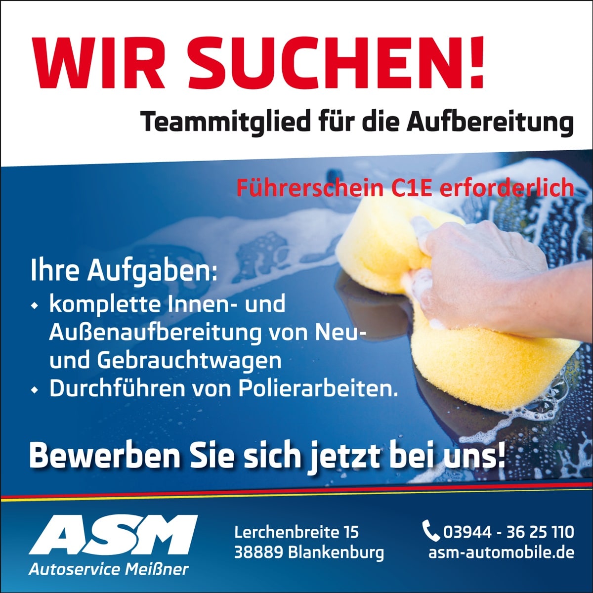 Aufbereiter gesucht