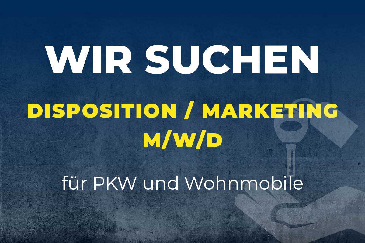 Disposition / Marketing (m/w/d) - 6 Stunden