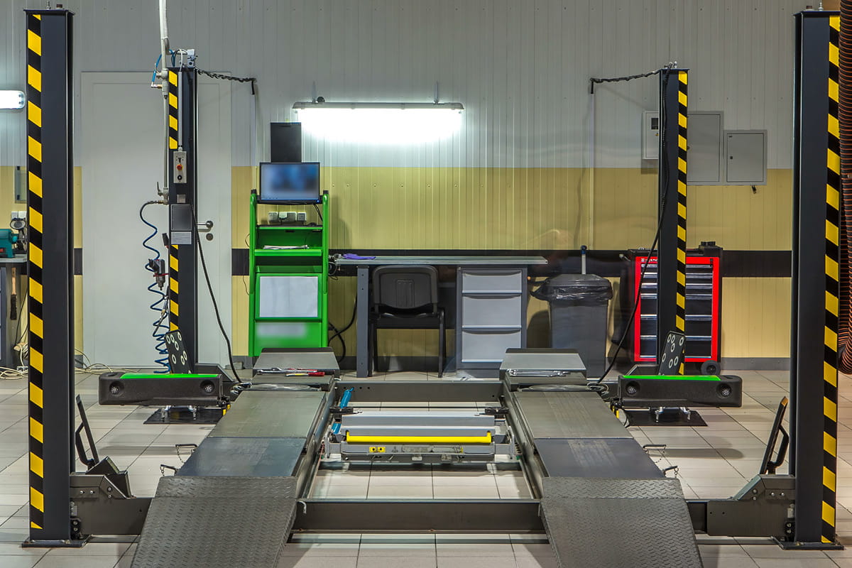 zu sehen ist die Werkstatt